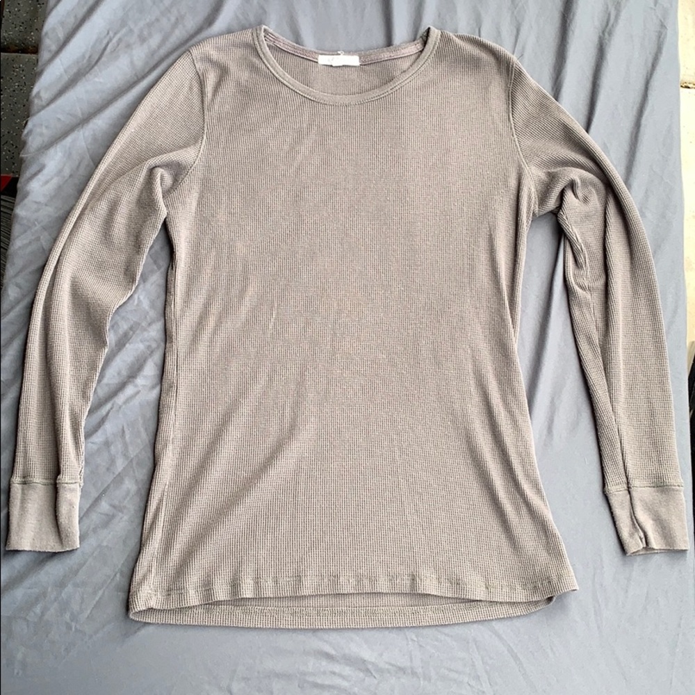 ACTIVE grey long sleeve thermal